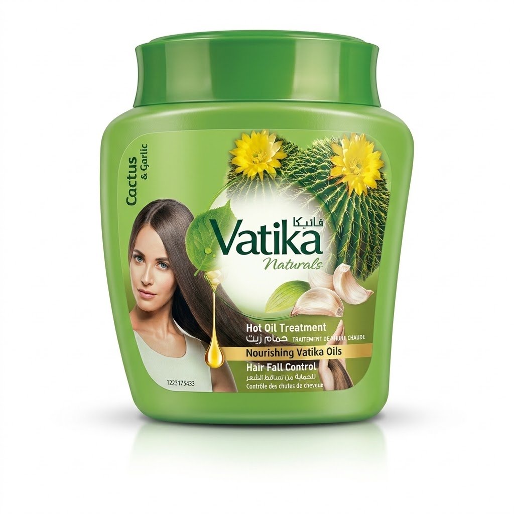 حمام الزيت Vatika/ بالصبار و الثوم