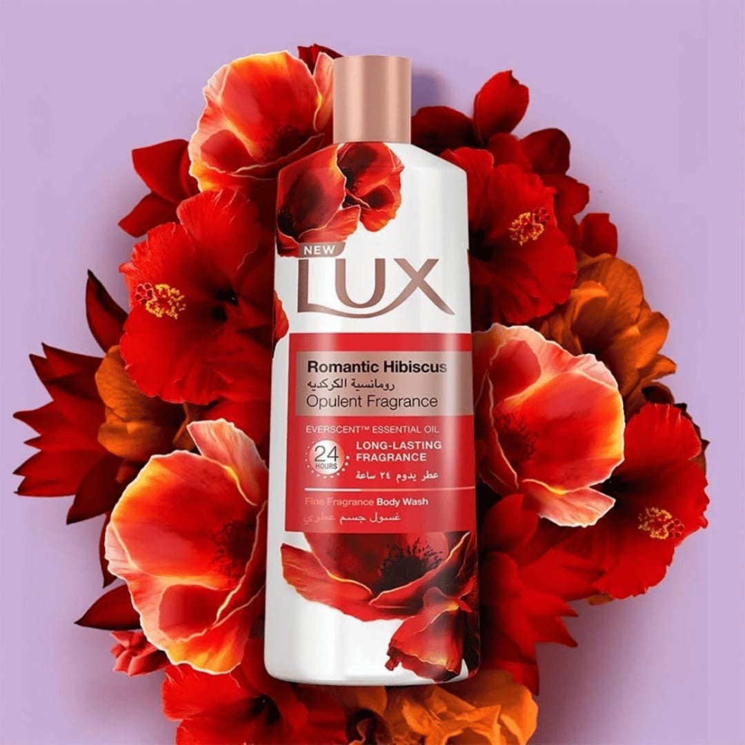 غسول جسم LUX /الأحمر