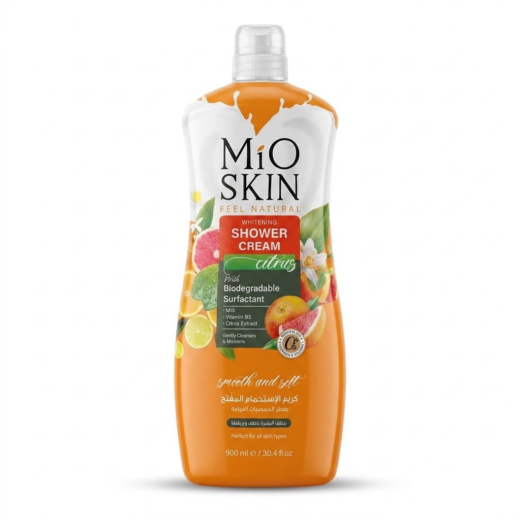 كريم الأستحمام بالحمضيات mio skin
